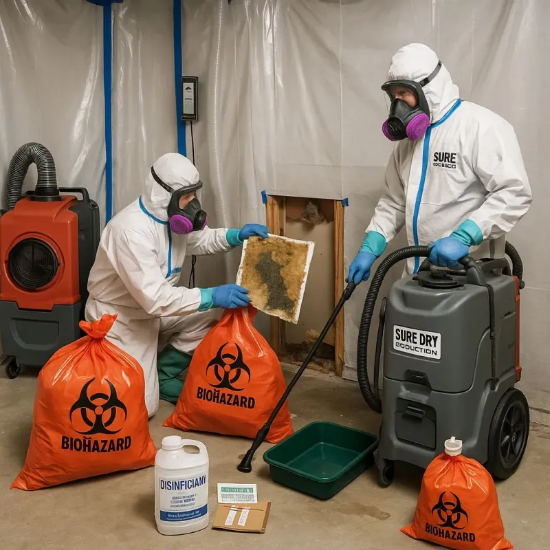Contaminated Water Handling Protocols process in West Wenatchee, WA