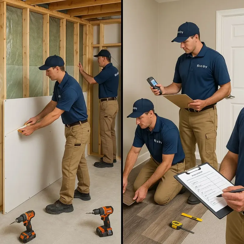 Repairs and Reconstruction process in West Wenatchee, WA