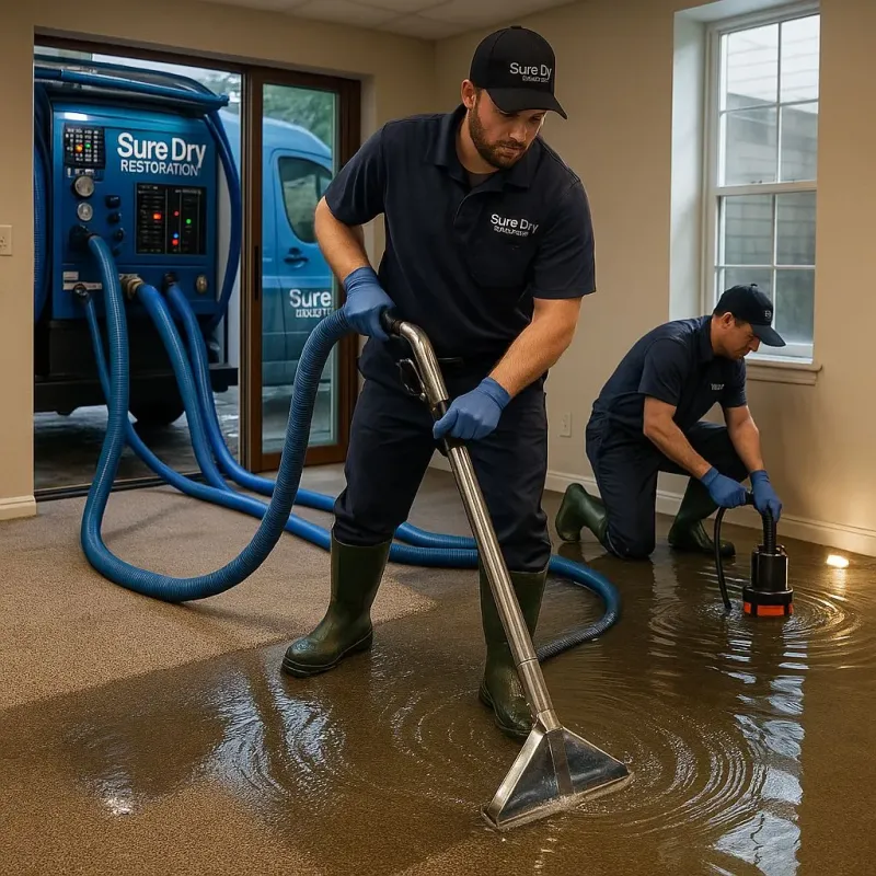 Water Extraction and Removal process in West Wenatchee, WA
